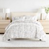 Paisley & Medallion Stripe Reversible Patterned Soft Comforter Sets, Machine Washable - Becky Cameron - 2 of 4
