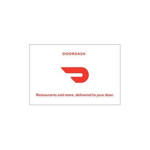 Doordash Gift Card $100 (Mail Delivery) : Target
