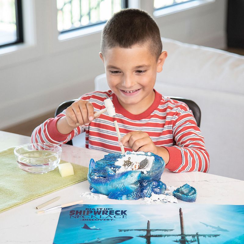 MindWare Dig It Up! Shipwreck Discovery Dig Kit & Jewelry Making Kit for Kids Ages 4 and Up, 3 of 5