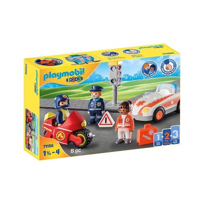 Playmobil 1-2-3 Everyday Heroes 71156 Playset 8pcs