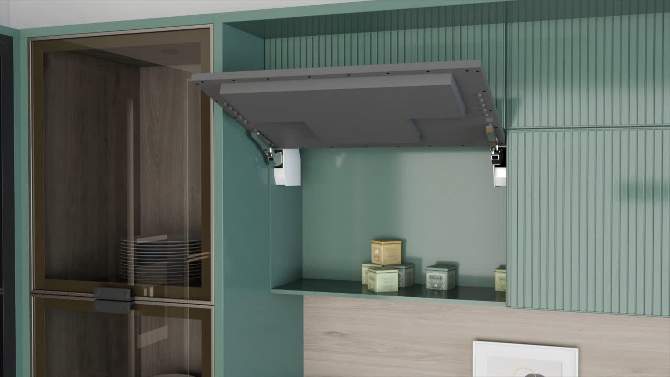 Parallel AV 23.8" Smart Kitchen Cabinet TV with Lift Hinge Kit, 2 of 12, play video