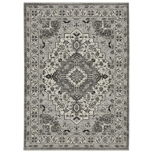 Oriental Weavers Chamberlain CH10L Grey/ Ivory Indoor Area Rug - 5'3" x 7'6" - 1 of 4