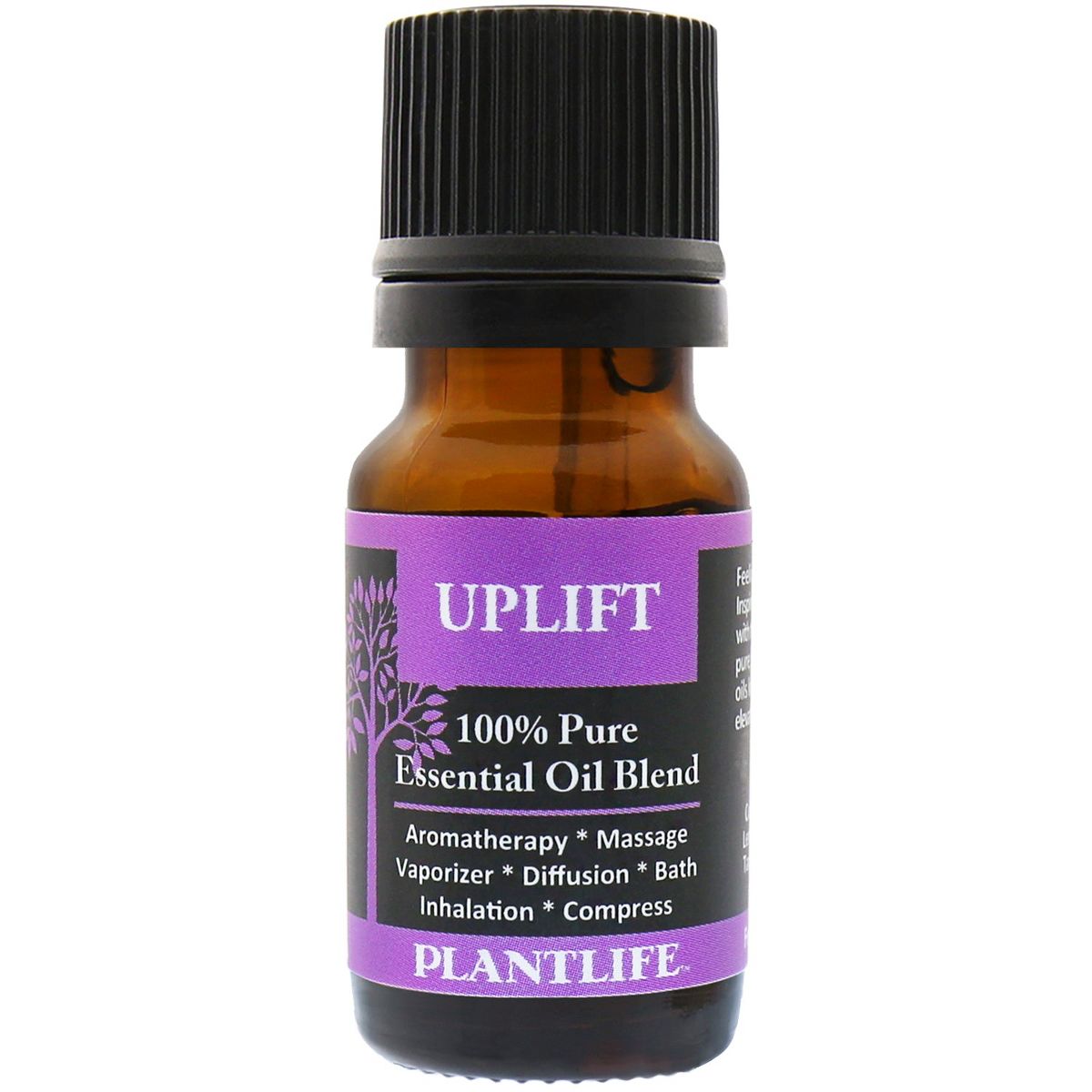 Plantlife Uplift Essential Oil Blend – 100% Pure & Therapeutic Grade – Natural, Undiluted & Energizing – No Additives or Fillers – 10ml Aromatherapy
