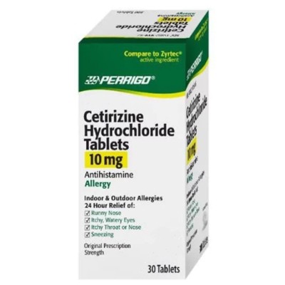 Perrigo Cetirizine Hcl 10mg Tablet, 30ct