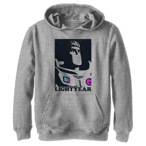 Boy's Lightyear Buzz Poster Pull Over Hoodie - 1 of 4