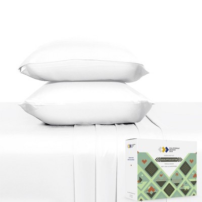 Soft Cooling Sheet Sets | 100% Natural - Cotton & Viscose from Eucalyptus Blend by California Design Den