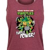Women's - Teenage Mutant Ninja Turtles - Turtle Power Graphic Racerback Tank - 2 of 4