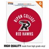 Ripon College Red Hawks Logo Automotive Car Window Locker Circle Bumper Sticker - 3 of 4