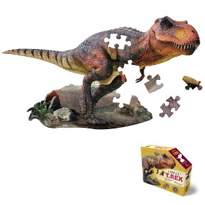 Madd Capp I Am LiL' T.Rex - 48-Piece Dinosaur-Shaped Puzzle, 25x15" - 1 of 4