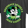 Women's - Disney - Shamrock Wishes Irish Kisses Short Sleeve Graphic T-Shirt - 2 of 4