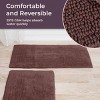 Hastings Home 2-Piece Machine Washable Cotton Bathroom Mat Set - 4 of 4