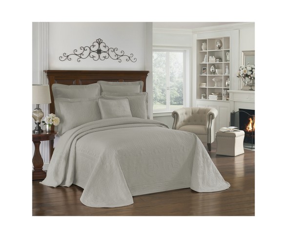 King Charles Matelasse Bedding Collection - Historic Charleston Collection
