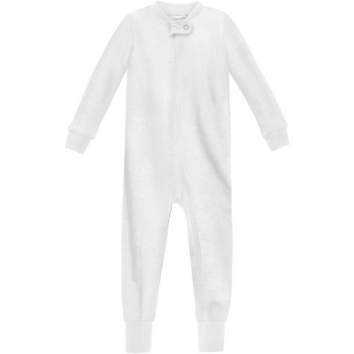 City Threads USA-Made Organic Cotton Super-Soft Footless Zip Footie