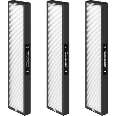 Nispira 182550 Filter Replacement Compatible with Bionaire BAP536UV-U Holmes HAP537UV / 2141139 Air Purifier, 3 Packs