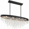 Crystorama Lighting Winham 8 - Light Chandelier in  Black Forged - 4 of 4