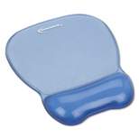 Innovera Gel Mouse Pad w/Wrist Rest Nonskid Base 8-1/4 x 9-5/8 Blue 51430