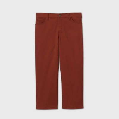 women's high rise chino pants