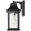 Nuvo Lighting Stillwell 1 - Light Lantern in  Matte Black - 4 of 4