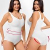 Nebility™ Women's Seamless Tank Bodysuit Tummy Control Shapewear - 2 of 4
