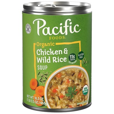 Pacific Foods Organic Soup Chicken & Wild Rice 16.3 oz