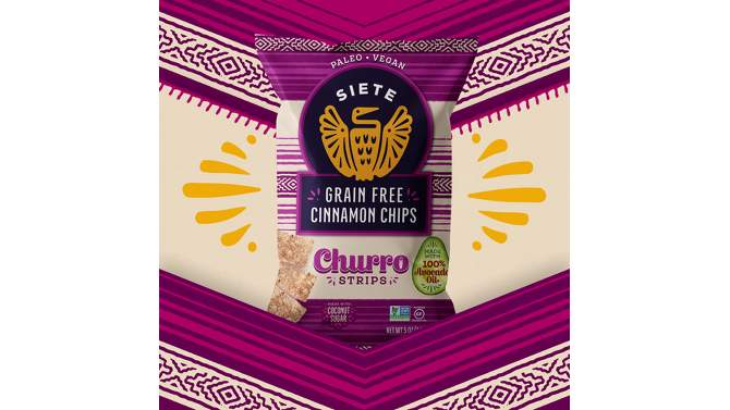 Siete Grain Free Cinnamon Chips Churro Strips &#8211; 5oz, 2 of 12, play video