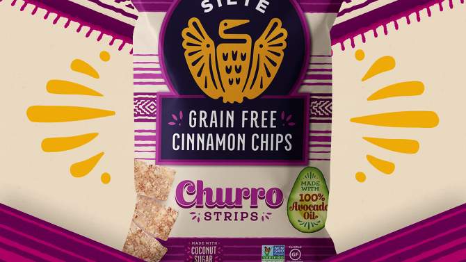 Siete Grain Free Cinnamon Chips Churro Strips &#8211; 5oz, 2 of 12, play video