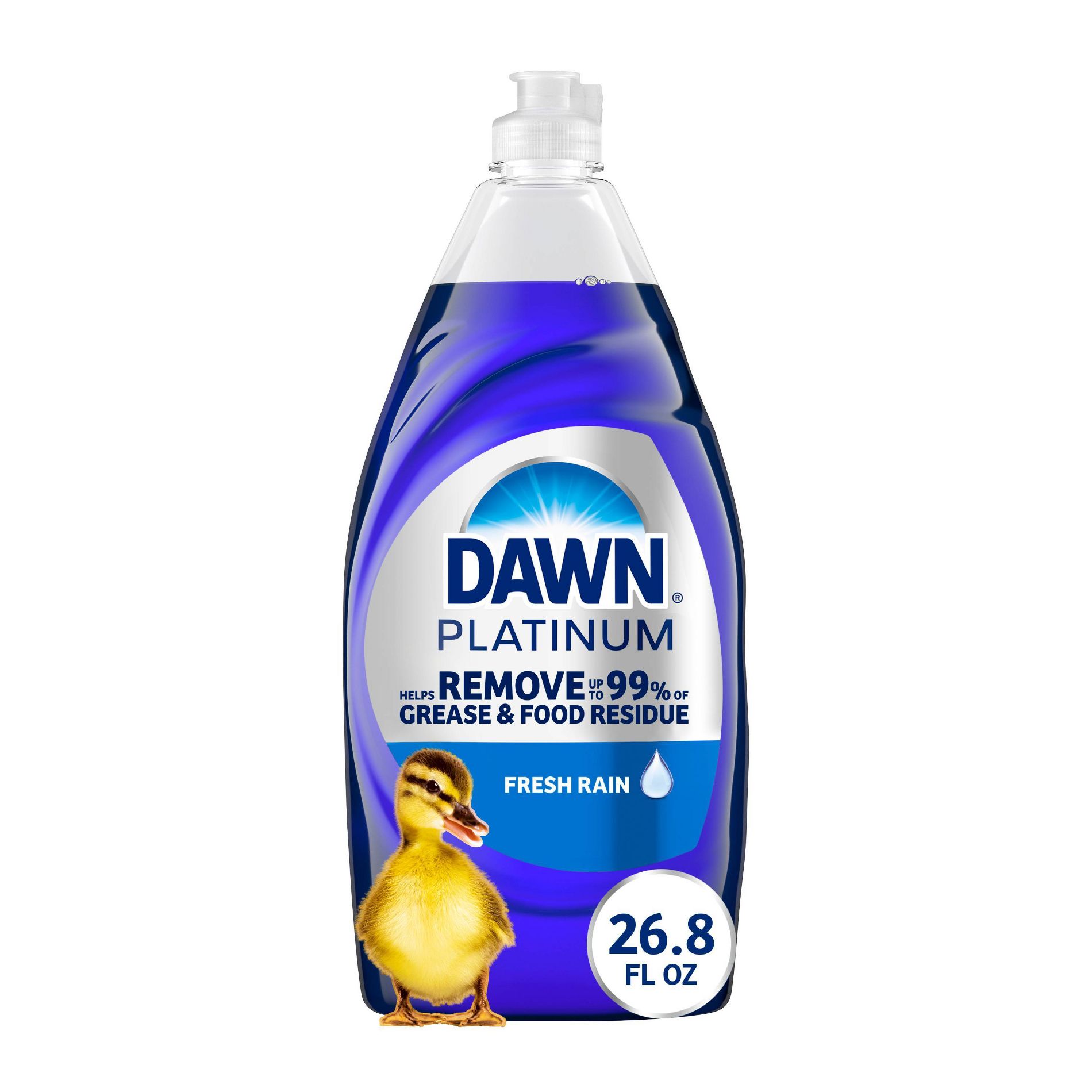 Dawn Platinum Fresh Rain Dish Soap - 26.8 fl oz