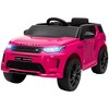Qaba Land Rover Discovery Sport Licensed 12V Kids Ride on Car, Battery Powered Toy Car w/ Remote Control Soft Start, LED Lights, Music Horn, Pink - 4 of 4