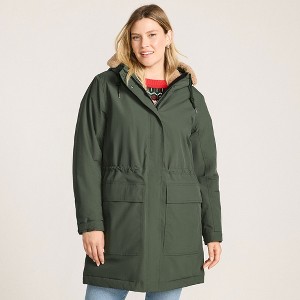 Lands' End Women's Squall Waterproof Lined Hood Parka - 1 of 4