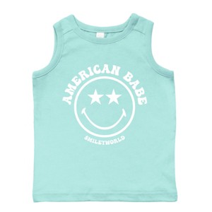 The Juniper Shop SmileyWorld American Babe Toddler Tank - 1 of 4