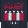 Men's - Coca-Cola - 1886 Stars Stripes Graphic Fleece Sweatshirt - 2 of 4