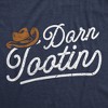 Mens Funny T Shirts Darn Tootin Sarcastic Western Graphic Novelty Tee For Men - Crazy Dog Men's T Shirt - 2 of 4