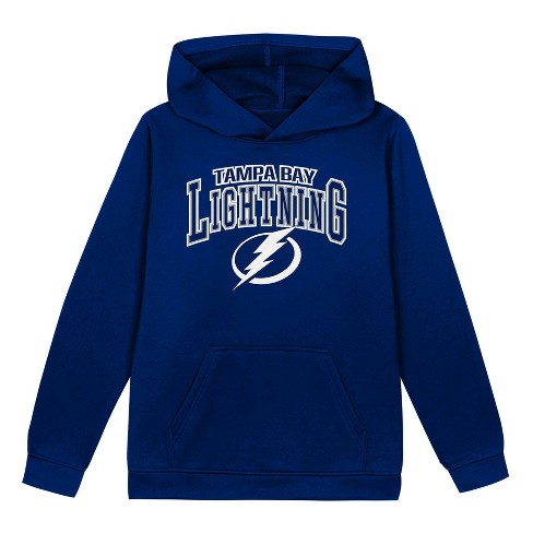 Nhl Tampa Bay Lightning Boys Fleece Hooded Sweatshirt Target