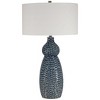 Uttermost 28382 Holloway Cobalt Blue Table Lamp - 4 of 4