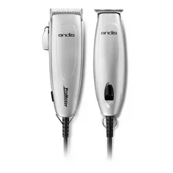 Andis Promoter + Clipper Trimmer Combo Home Hair-cutting Kit - 2pk