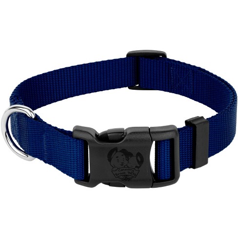 Country Brook Petz American Made Deluxe Royal Blue Nylon Dog Collar ...