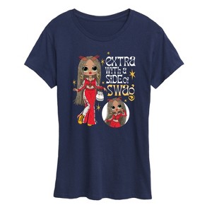 Women's - LOL Surprise! - Extra w/ a Side of Swag Short Sleeve Graphic T-Shirt - 1 of 4
