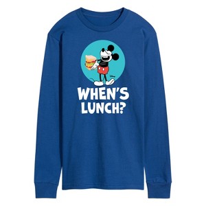 Men's - Disney - Mickey & Friends Long Sleeve Graphic T-Shirt - 1 of 4