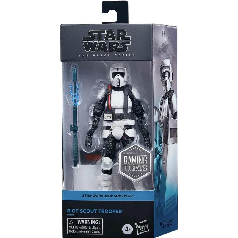 Star Wars Black Series Gaming Greats 6 Inch Action Figure | Riot Scout Trooper, 2 of 4