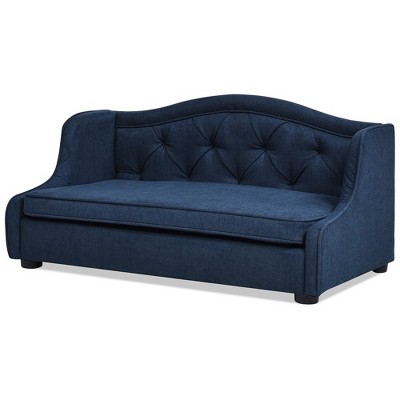 Jennifer Taylor Robin 35" Tufted Wingback Pet Sofa Bed, Medium