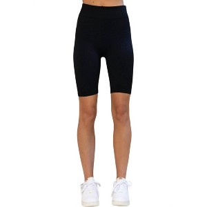 Women's Biker Shorts - Blue B - 1 of 4