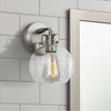 Generation Lighting Clara 10 1/2" Seeded Glass and Nickel Wall Sconce - 2 of 3
