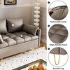 44.5 Inch Small Modern Loveseat Sofa Couch with Storage Under Seat Cushion - 4 of 4