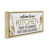 Stupell Industries Count Memories Not Calories, 11" x 25" - 3 of 4