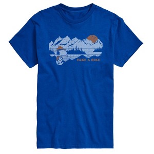 Men's - Peanuts - Take A Hike Short Sleeve Graphic T-Shirt - 1 of 4