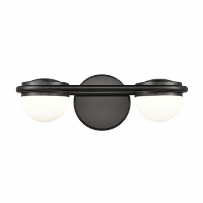 Elk Home Nelly 2 - Light Vanity in  Matte Black