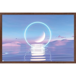 Trends International Water Landscape Framed Wall Poster Prints - 1 of 4