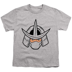 Teenage Mutant Ninja Turtles Shredder Angry Kids T Shirt For Youth  Athletic Heather  Medium - 1 of 4