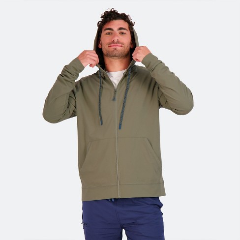 Upf 50+ Uv Sun Protection Clothing Men Zip Hoodie Long Sleeve