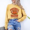 Simply Sage Market Women's Football Season Star Long Sleeve Garment Dyed Tee - 2 of 4